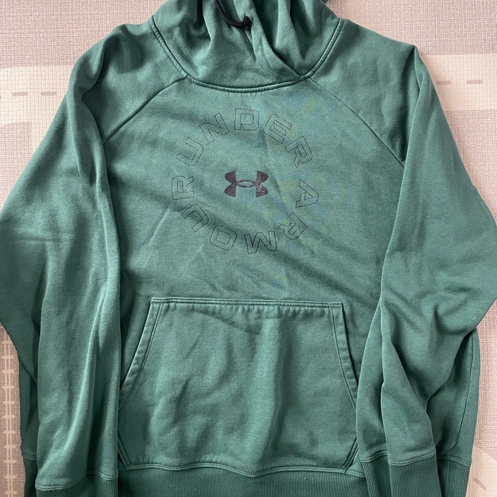 Under Armour Green Sweatshirt Classic Pullover